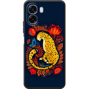 Чохол BoxFace OPPO A6x Petrykivka Leopard