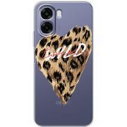 Прозорий чохол BoxFace OPPO A6x Wild Love