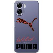 Прозорий чохол BoxFace OPPO A6x Wild Cat