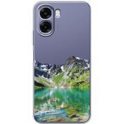 Прозорий чохол BoxFace OPPO A6x Green Mountain