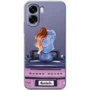 Прозорий чохол BoxFace OPPO A6x Boss Babe