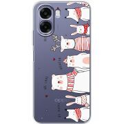 Прозорий чохол BoxFace OPPO A6x The Friendly Beasts