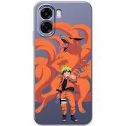 Прозорий чохол BoxFace OPPO A6x Naruto and Kurama