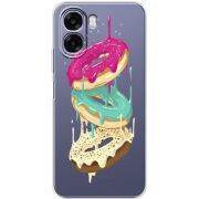 Прозорий чохол BoxFace OPPO A6x Donuts