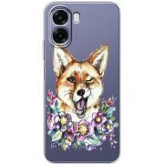 Прозорий чохол BoxFace OPPO A6x Winking Fox