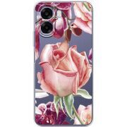 Прозорий чохол BoxFace OPPO A6x Rose