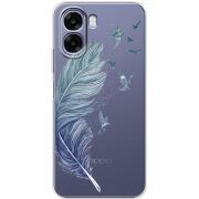 Прозорий чохол BoxFace OPPO A6x Feather