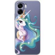 Чохол зі стразами OPPO A6x Unicorn Queen