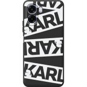 Чорний чохол BoxFace OPPO A6x White Karl