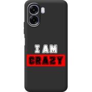 Чорний чохол BoxFace OPPO A6x I'm Crazy