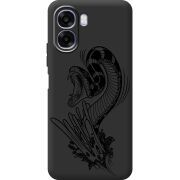 Чорний чохол BoxFace OPPO A6x Snake