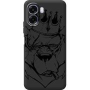 Чорний чохол BoxFace OPPO A6x Bear King