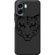 Чорний чохол BoxFace OPPO A6x Tiger