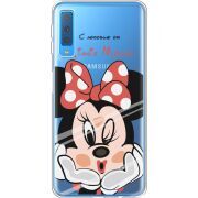 Прозрачный чехол Uprint Samsung A750 Galaxy A7 2018 Lady M