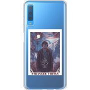 Прозрачный чехол Uprint Samsung A750 Galaxy A7 2018 Stranger Things