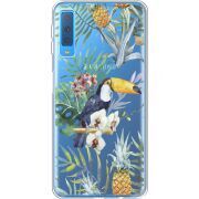 Прозрачный чехол Uprint Samsung A750 Galaxy A7 2018 Tucan