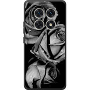 Чохол BoxFace Xiaomi Redmi Note 15 4G Black and White Roses