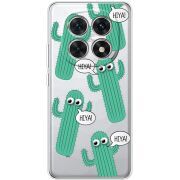 Прозорий чохол BoxFace Xiaomi Redmi Note 15 4G с 3D-глазками HIYA