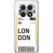 Прозорий чохол BoxFace Xiaomi Redmi Note 15 4G Ticket London