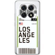 Прозорий чохол BoxFace Xiaomi Redmi Note 15 4G Ticket Los Angeles