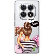 Прозорий чохол BoxFace Xiaomi Redmi Note 15 4G Super Mama and Daughter