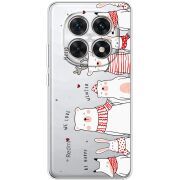 Прозорий чохол BoxFace Xiaomi Redmi Note 15 4G The Friendly Beasts