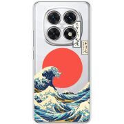 Прозорий чохол BoxFace Xiaomi Redmi Note 15 4G Большая волна в Канагаве