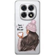 Прозорий чохол BoxFace Xiaomi Redmi Note 15 4G love is in the air