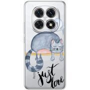 Прозорий чохол BoxFace Xiaomi Redmi Note 15 4G Just Love