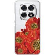 Прозорий чохол BoxFace Xiaomi Redmi Note 15 4G Red Poppies