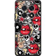 Чорний чохол BoxFace Xiaomi Redmi Note 15 4G Rock Graffiti