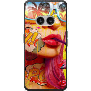 Чехол BoxFace Nothing Phone (2a) Plus Yellow Girl Pop Art