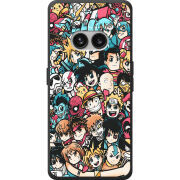 Чехол BoxFace Nothing Phone (2a) Plus Anime Stickers