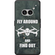 Чехол BoxFace Nothing Phone (2a) Plus Дрон Fly Around