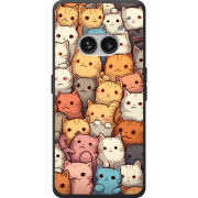 Чехол BoxFace Nothing Phone (2a) Plus Котики муркотики