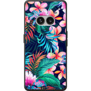 Чехол BoxFace Nothing Phone (2a) Plus flowers in the tropics
