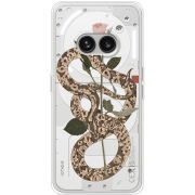 Прозрачный чехол BoxFace Nothing Phone (2a) Plus Glamor Snake
