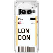Прозрачный чехол BoxFace Nothing Phone (2a) Plus Ticket London