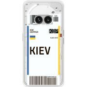 Прозрачный чехол BoxFace Nothing Phone (2a) Plus Ticket Kiev