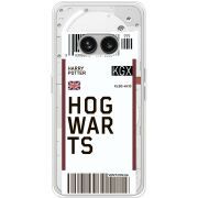 Прозрачный чехол BoxFace Nothing Phone (2a) Plus Ticket Hogwarts