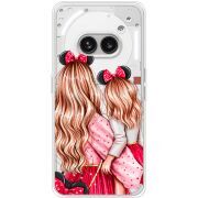 Прозрачный чехол BoxFace Nothing Phone (2a) Plus Mouse Girls