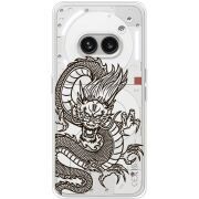 Прозрачный чехол BoxFace Nothing Phone (2a) Plus Chinese Dragon