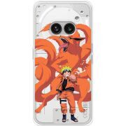 Прозрачный чехол BoxFace Nothing Phone (2a) Plus Naruto and Kurama