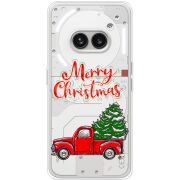 Прозрачный чехол BoxFace Nothing Phone (2a) Plus Holiday Car