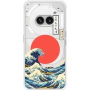 Прозрачный чехол BoxFace Nothing Phone (2a) Plus Большая волна в Канагаве