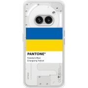Прозрачный чехол BoxFace Nothing Phone (2a) Plus Pantone вільний синій