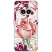 Прозрачный чехол BoxFace Nothing Phone (2a) Plus Rose