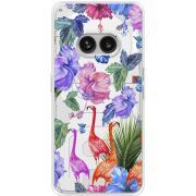 Прозрачный чехол BoxFace Nothing Phone (2a) Plus Flamingo