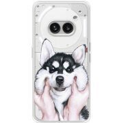 Прозрачный чехол BoxFace Nothing Phone (2a) Plus Husky