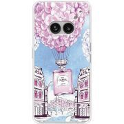 Чехол со стразами Nothing Phone (2a) Plus Perfume bottle